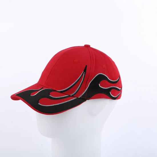 Cappello da baseball con berretto da golf con colori a contrasto ricamati personalizzati a 6 pannelli in 100% poliestere