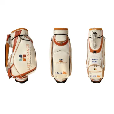 Fabbrica di forniture da golf per sacche da golf per sacche da golf personalizzate in pelle PU