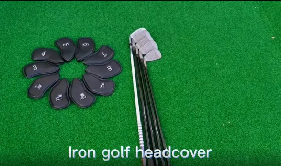 Copricapo da golf con copricapo in ferro con logo ricamato in nylon Yopral personalizzato